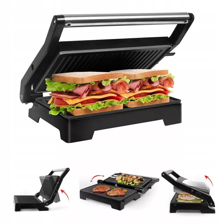 CONTACT, PANINI ELECTRIC GRILL GOTOLL BLACK 1000 W