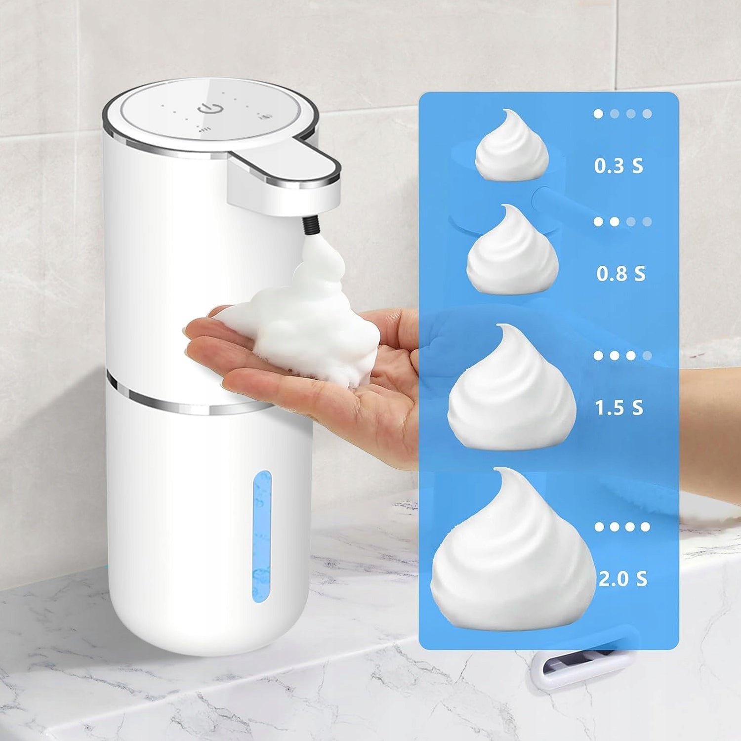 CONTACTLESS SOAP DISPENSER AUTOMATIC LIQUID AUTOMATIC DISPENSER Manufacturer code 204325