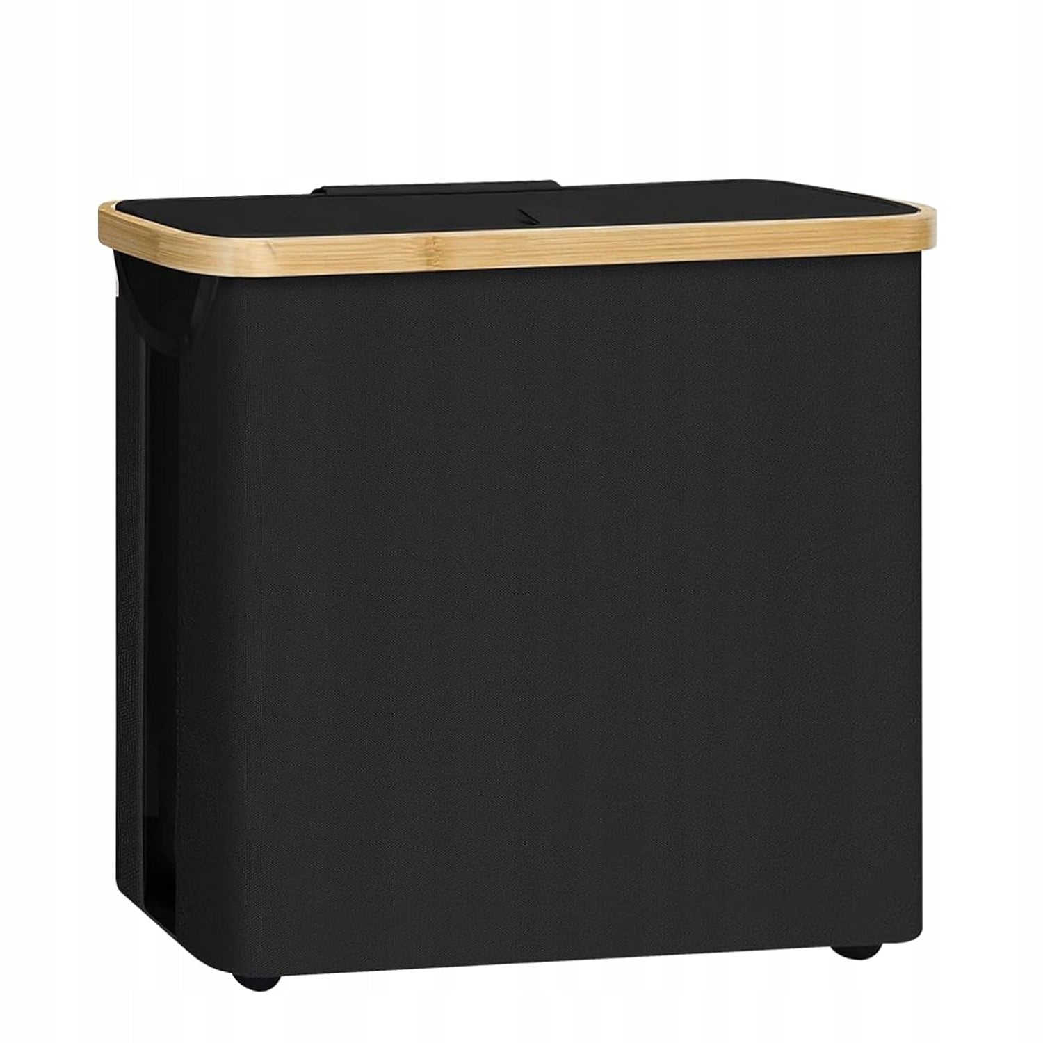 CONTAINER BAG BATHROOM TOILET PAPER BASKET FOLDING WITH LID Product height 37 cm