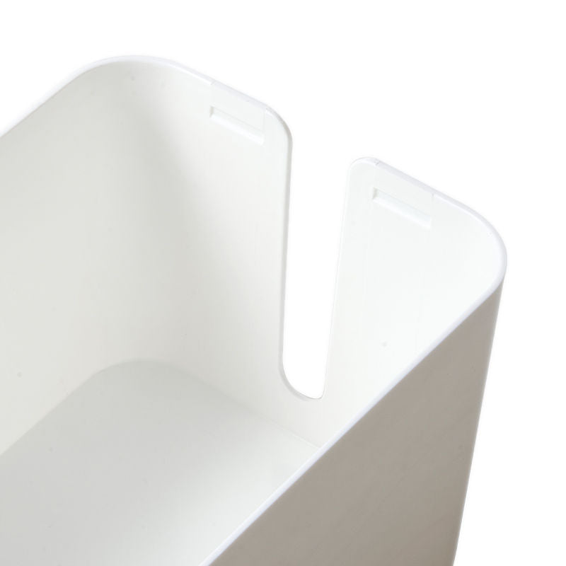 CONTAINER BOX CABLE ORGANIZER SLATS WOOD WHITE MOZOS KBO-LW-WOOD Product weight with unit packaging 1 kg