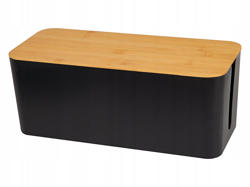 CONTAINER CABLE ORGANIZER BOX WOOD LARGE L EAN (GTIN) 5907426987852
