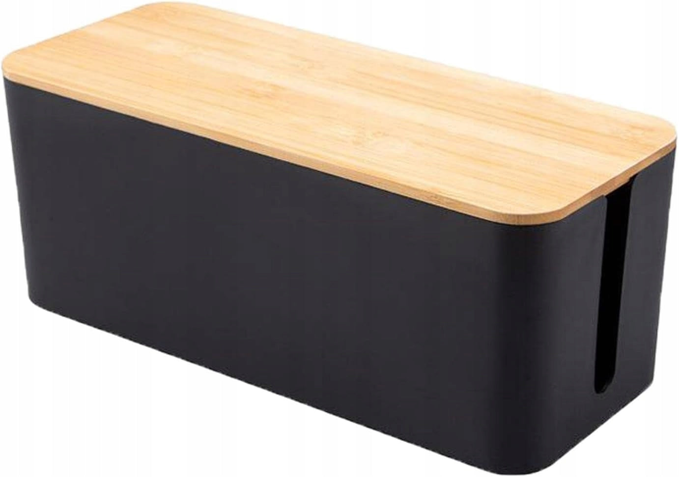 CONTAINER CABLE ORGANIZER BOX WOOD LARGE M