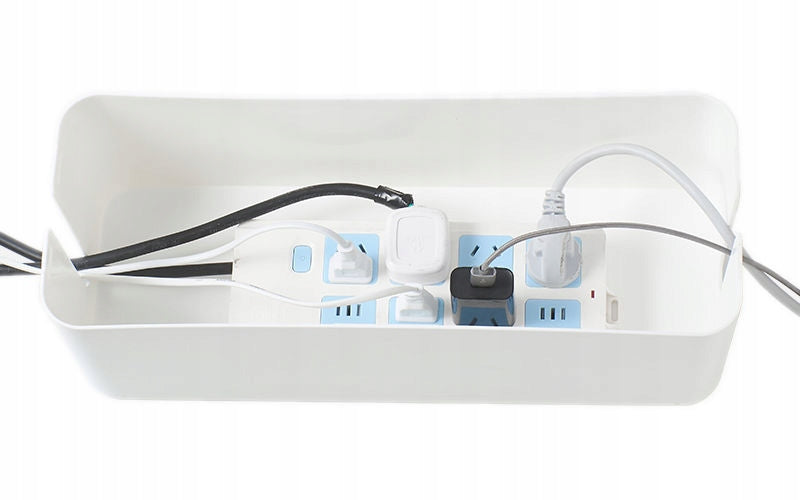 CONTAINER CABLE ORGANIZER SLATS WOOD BLACK MOZOS KBO-BK-WOOD Product weight with unit packaging 1 kg