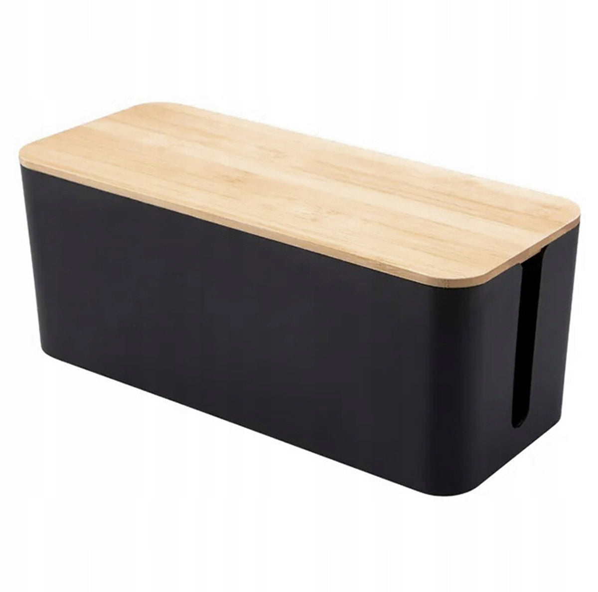 CONTAINER CABLE ORGANIZER STRIP BOX FOR EXTENSION CORD BLACK DESK Manufacturer code APT_AG381D