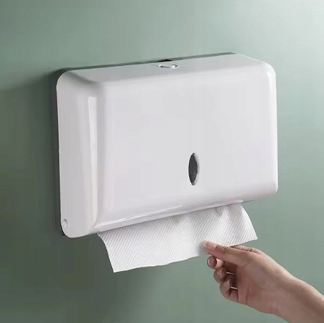CONTAINER DISPENSER PAPER TOWELS ZZ WHITE WALL MOUNTING Manufacturer code POJEMNIK PODAJNIK RĘCZNIKI PAPIEROWE ZZ P294