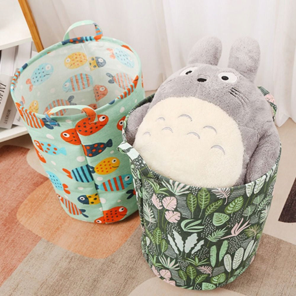 CONTAINER LAUNDRY BASKET TOYS SPACIOUS FOLDING BAG LARGE XL 60l 40x50cm Brand no brand