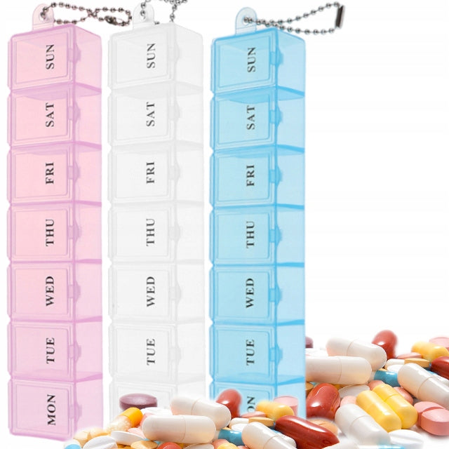 CONTAINER ORGANIZER BOX MEDICINE BOX 7 days Brand no brand
