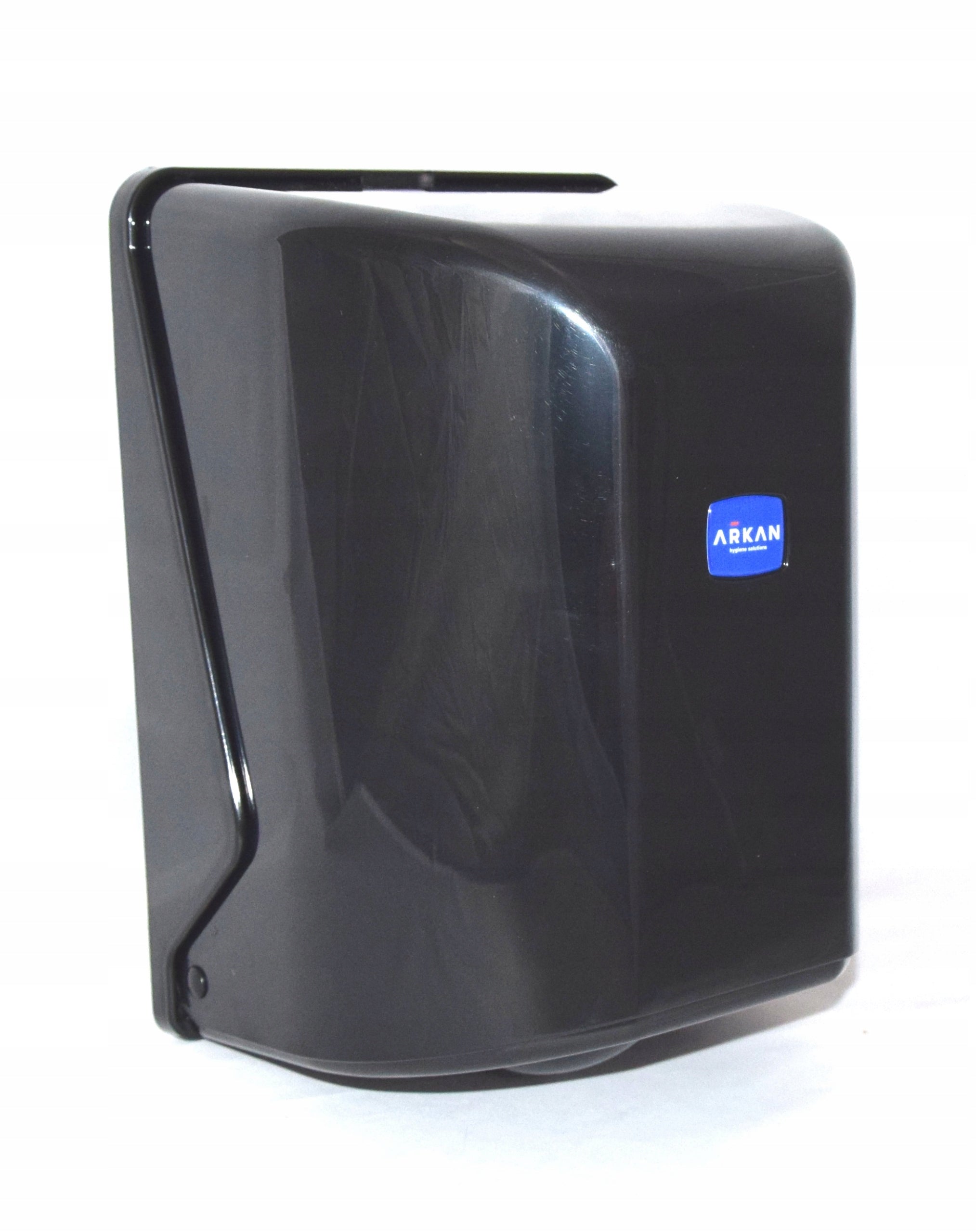 CONTAINER TOWEL DISPENSER IN ROLL BLACK