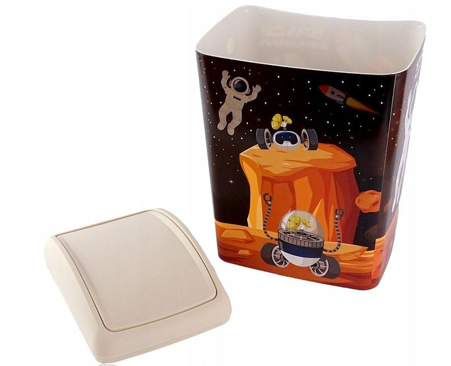 CONTAINER trash can, small toys 10L SPACE Brand TRP