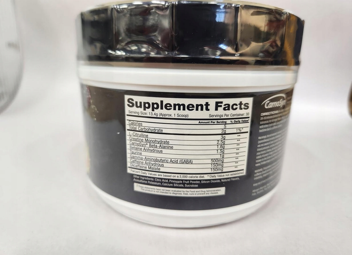 CONTROLLED LABS White Warped Wired Lemonade 402g Pre-Workout - High Stimulant Packaging status original