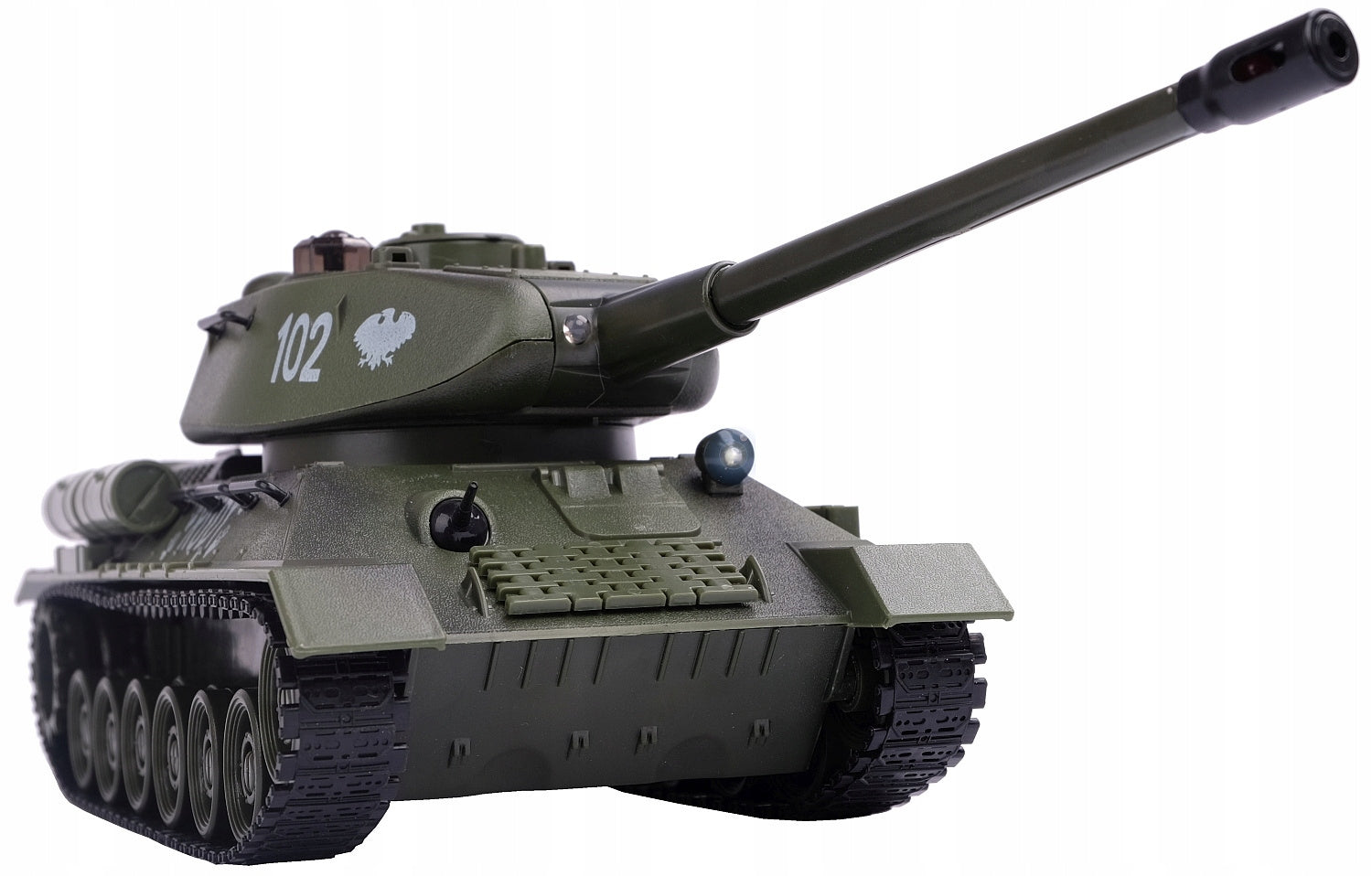 CONTROLLED TANK ORE 102 LARGE T34 FIGHTING TANKS RC Battery Brand HH Poland