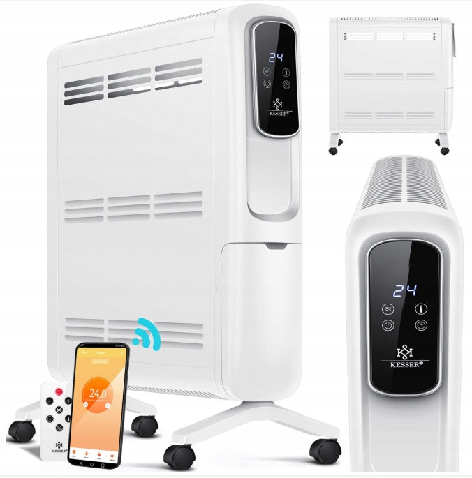CONVECTOR HEATER MOBILE WIFI KESSER 2500 IN SMART HOME