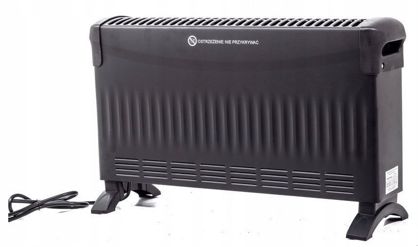CONVECTOR HEATER PORTABLE HOUSEHOLD APRON 3 OPERATING MODES Manufacturer code Grzejnik elektryczny konwektorowy termostat