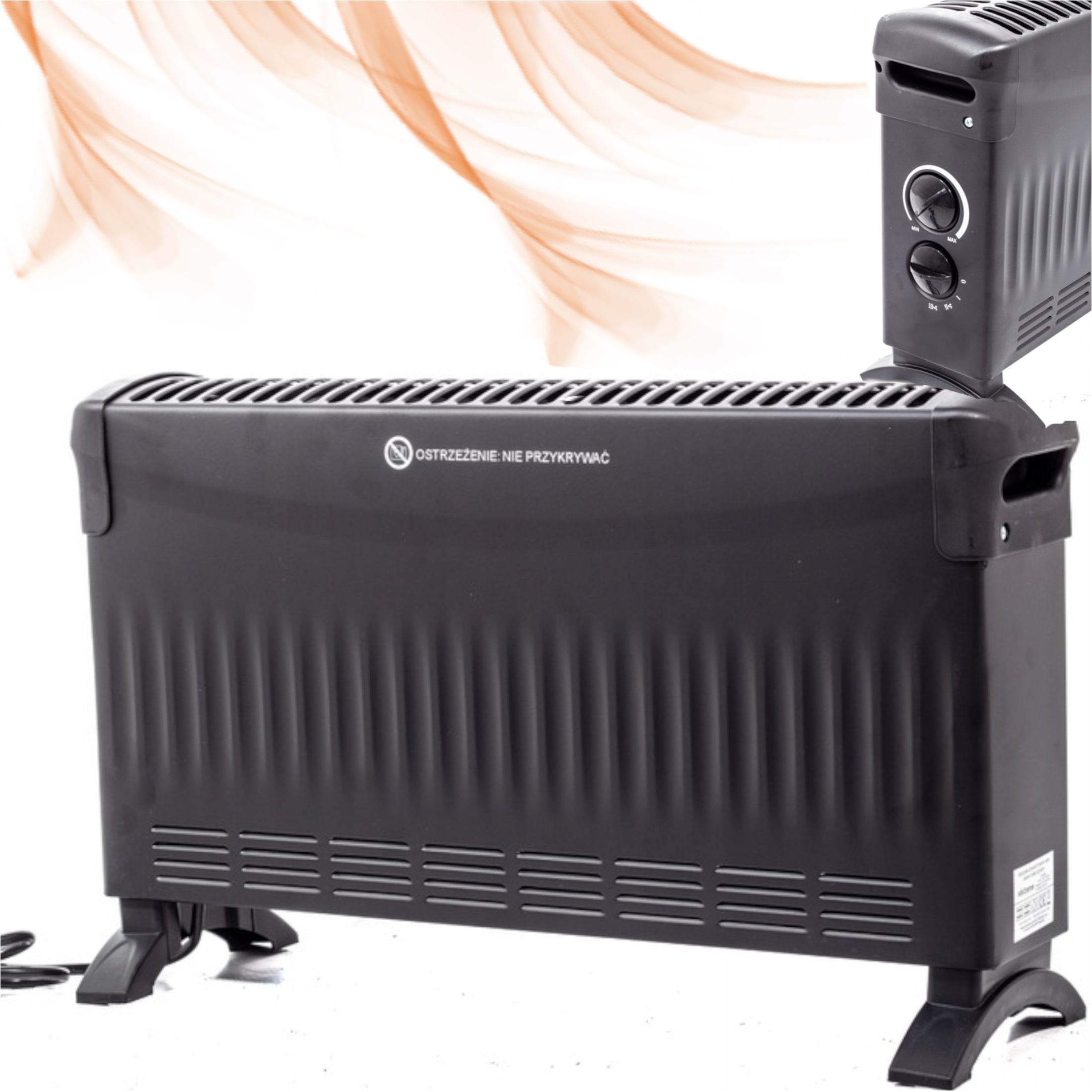 CONVECTOR HEATER PORTABLE HOUSEHOLD APRON 3 OPERATING MODES