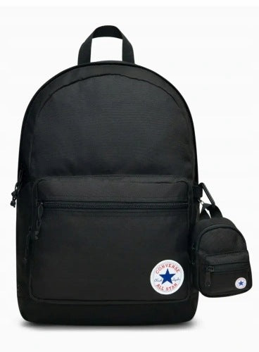 CONVERSE SCHOOL BACKPACK GO2 WITH MINI SACHET BLACK YOUTH