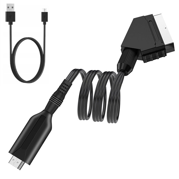 CONVERTER ADAPTER CABLE 1m WITH EURO SCART TO HDMI AV ADAPTER HD 1080p Manufacturer code 6980106510723