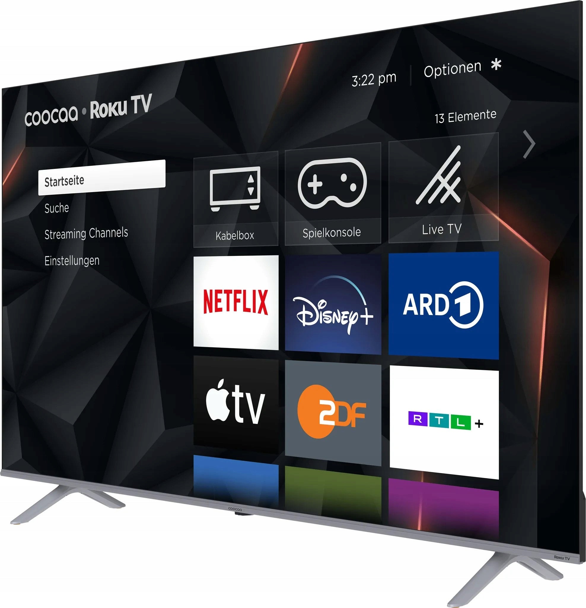 COOCAA 43R5G 43 Inch 4K UHD Wi-Fi LED TV Black with Remote Control Brand no brand