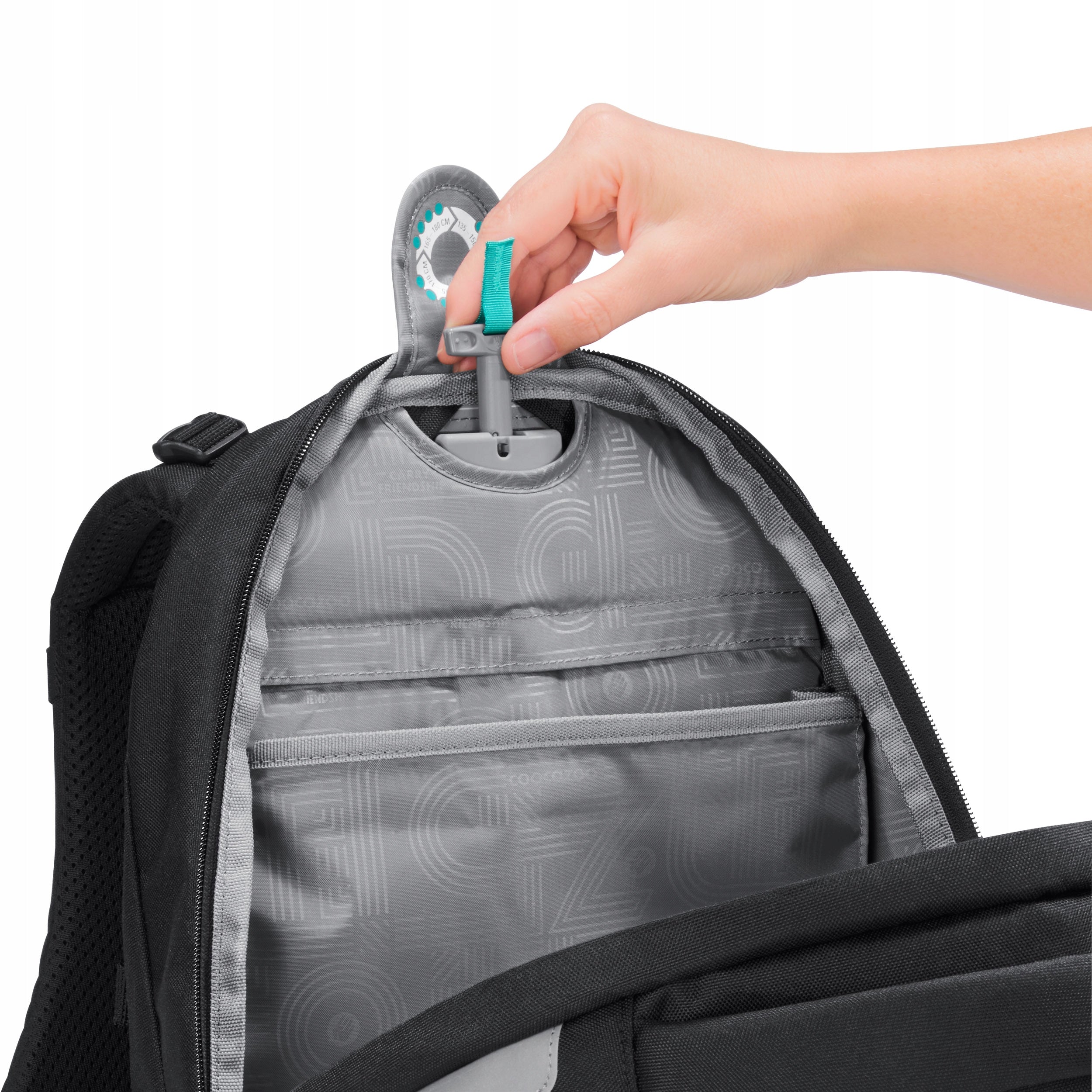 COOCAZOO SCHOOL BACKPACK PORTER BLACK COAL YOUTH ERGONOMIC BLACK Packaging status original