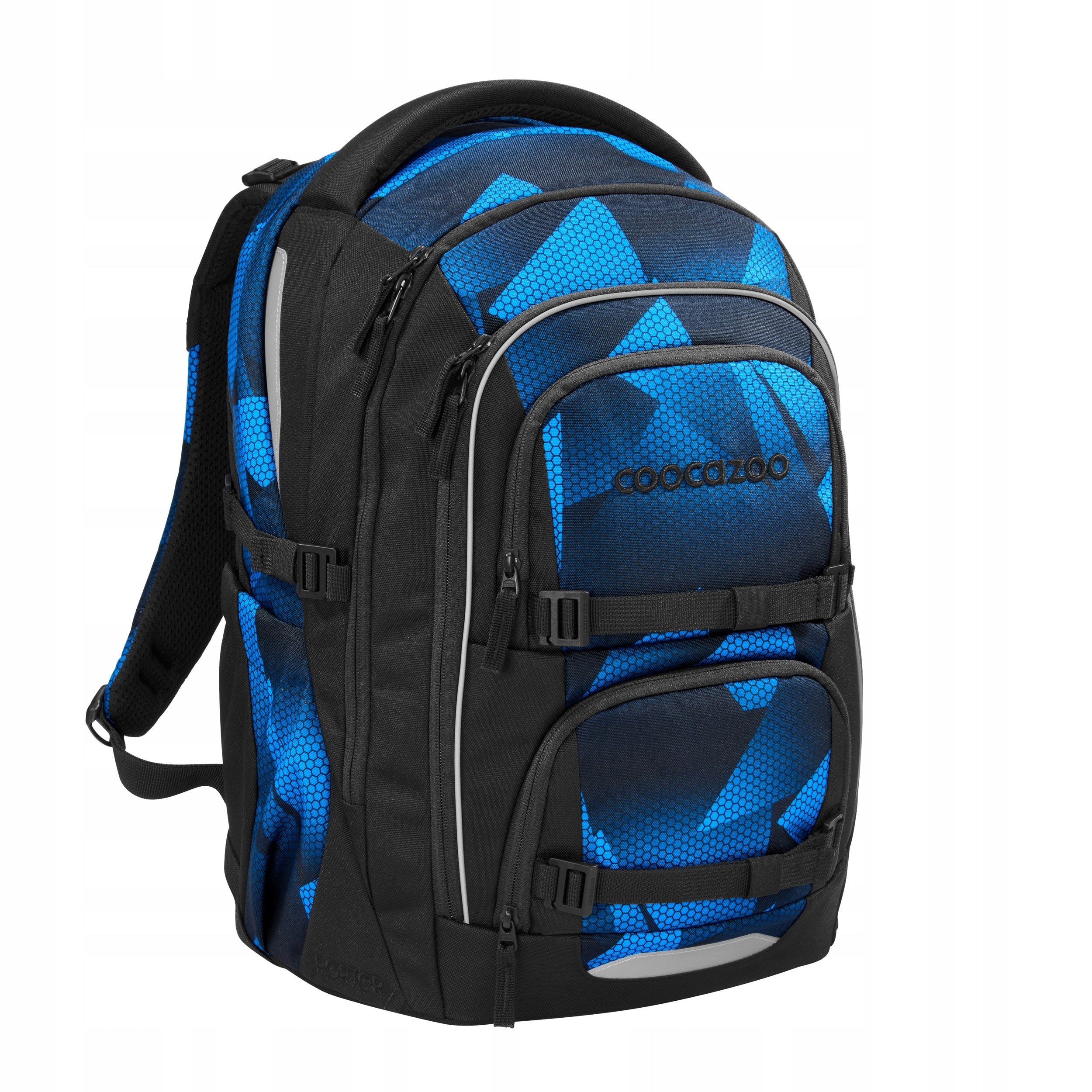 COOCAZOO SCHOOL BACKPACK PORTER ELECTRIC ICE YOUTH BOYS ERGO 30L Packaging status original