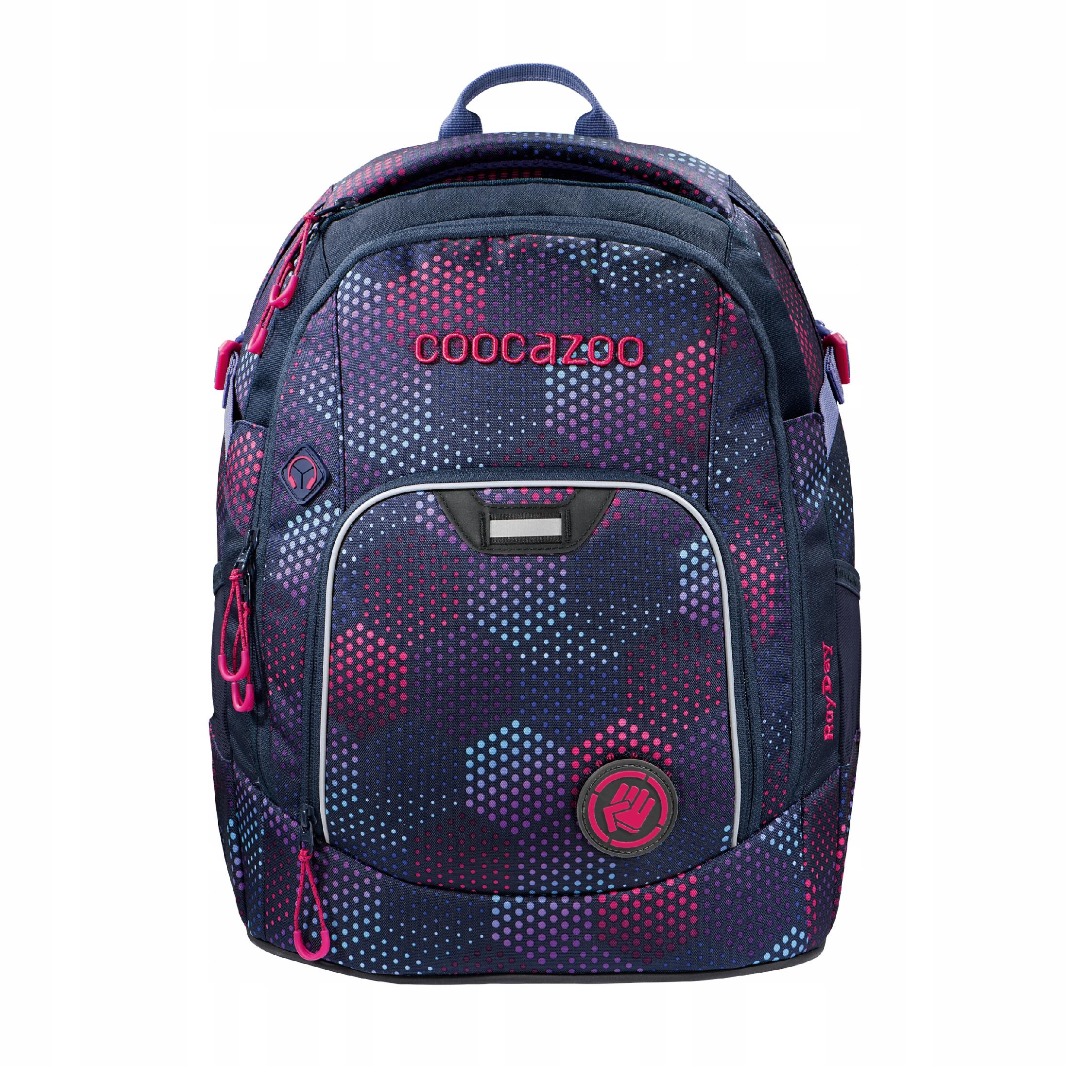 COOCAZOO SCHOOL BACKPACK RAYDAY PURPLE ILLUSION ERGONOMIC YOUTH Packaging status original