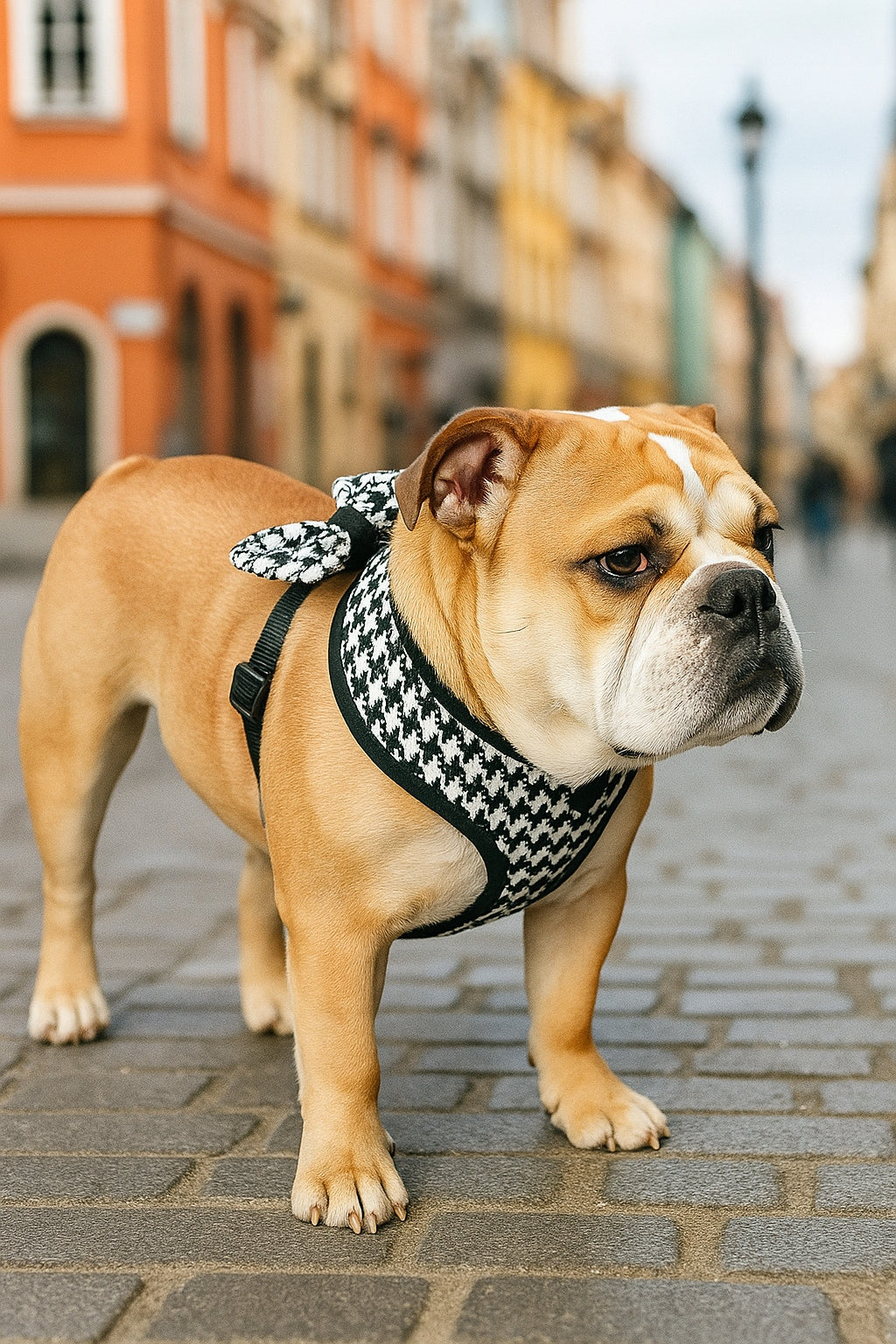 COOCKY PRESSURE-FREE HARNESS WITH BOW FOR DOG OR CAT PEPITKA PRODUCT PL Dog size small dog
