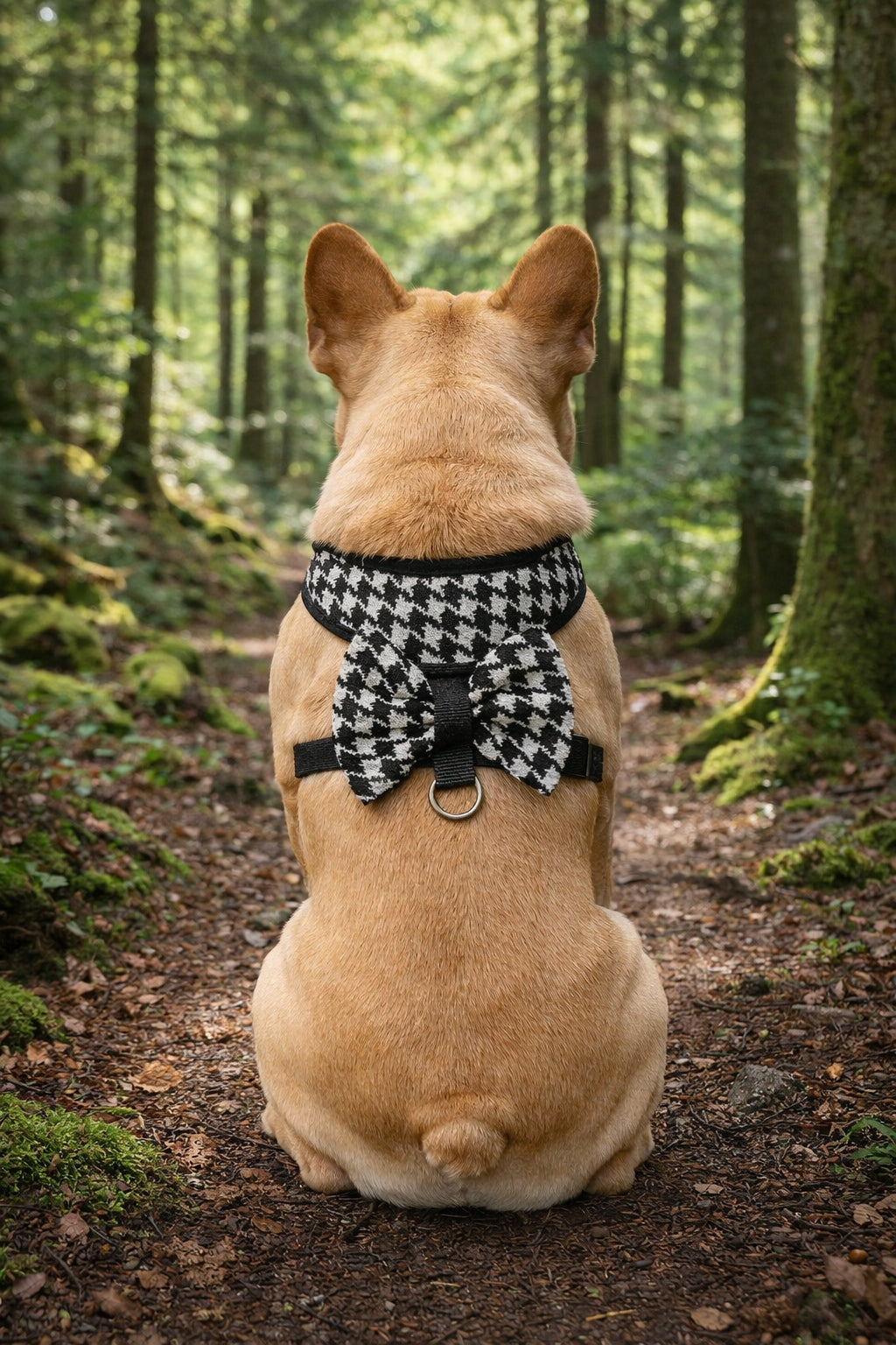COOCKY PRESSURE-FREE HARNESS WITH BOW FOR DOG OR CAT PEPITKA PRODUCT PL Kind walking harness