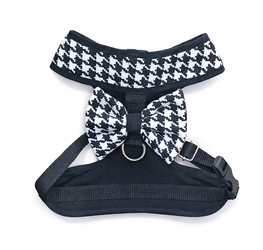 COOCKY PRESSURE-FREE HARNESS WITH BOW FOR DOG OR CAT PEPITKA PRODUCT PL Type adjustable