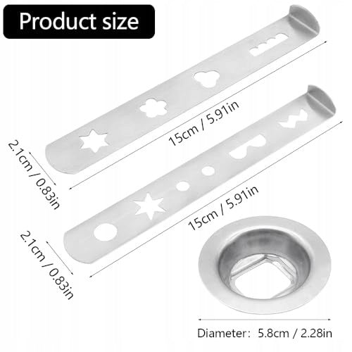 COOKIE CAP STAINLESS STEEL 9 DESIGNS MEAT GRINDER SET Manufacturer code SWC5908151499931