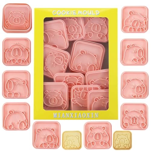 COOKIE CUTTERS CAPYBARA PLASTIC SET FOR CHILDREN 10 PCS. Brand no brand