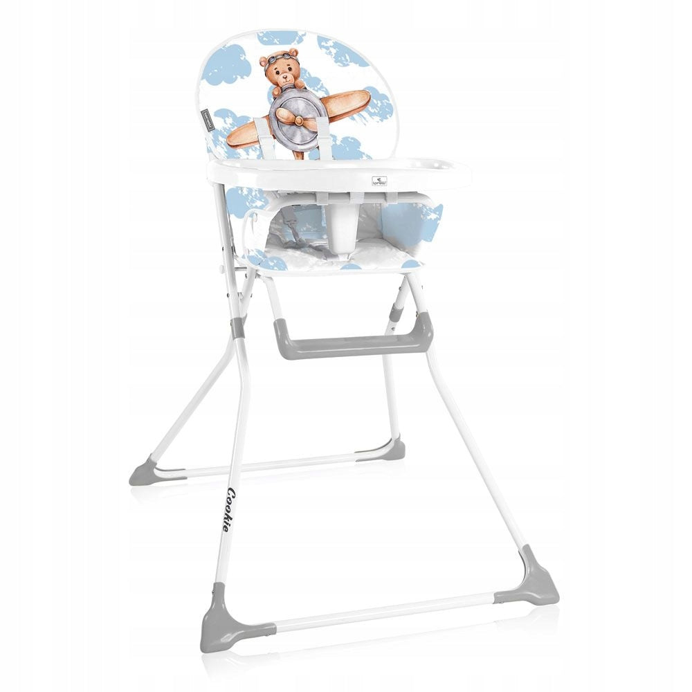 COOKIE Lorelli Highchair - Baby Blue Pilot