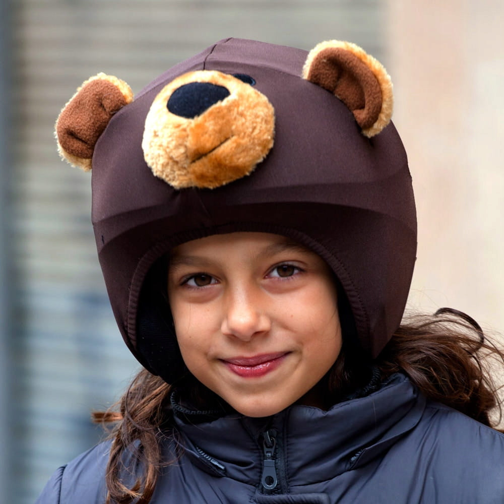 COOLCASC Animals Teddy Bear Helmet Cover Manufacturer no brand