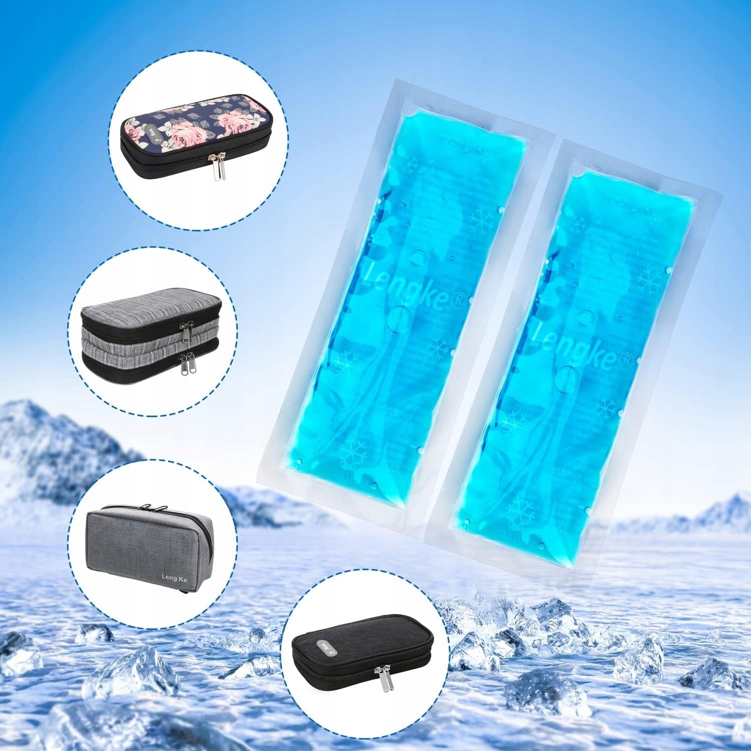COOLING CARTRIDGES FOR INSULIN GEL REPACKING 2 PCS Medical device type accessories for a medical device or a product without an intended medical purpose