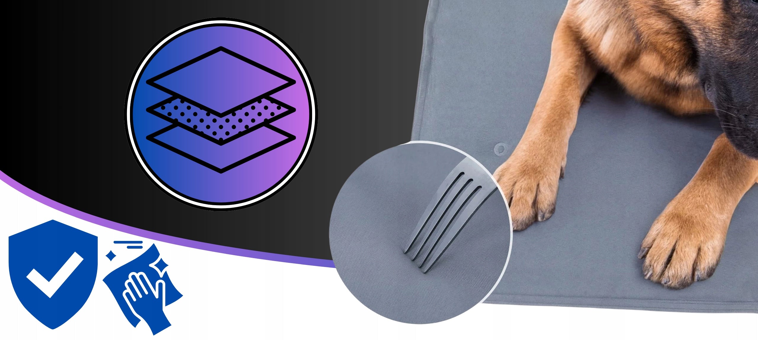COOLING MAT FOR CAT DOG GEL BED LARGE WATERPROOF SUMMER 110X70CM Length 110 cm