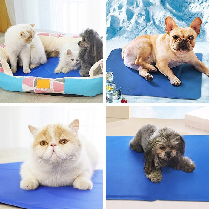 COOLING MAT FOR DOG AND CAT WATERPROOF GEL BED L 50X40CM Model CHŁODZĄCA MATA ŻELOWA L