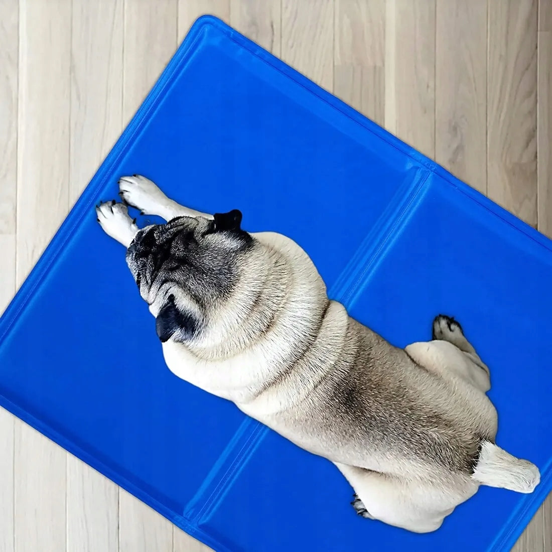 COOLING MAT FOR DOG CAT ANIMALS BED FOR SUMMER GEL GREY 90x50CM Model Premium chłodząca żelowa 90x50 NA LATO