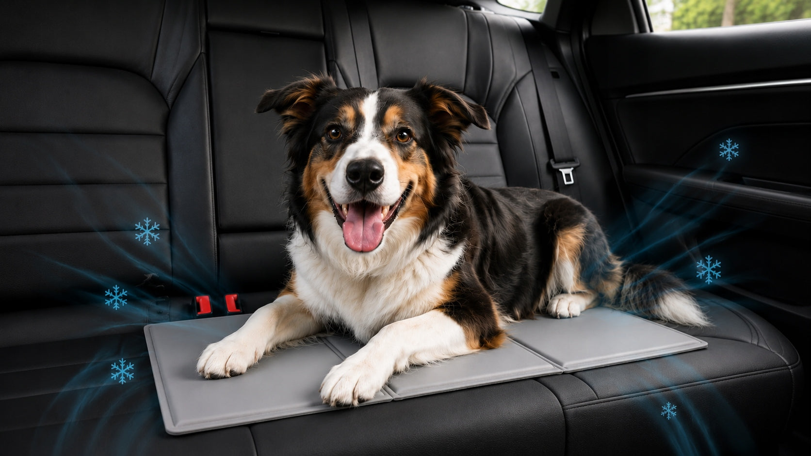 COOLING MAT FOR DOG LARGE XXL 110x70cm gel bed PREMIUM THICK 4kg Product width 70 cm
