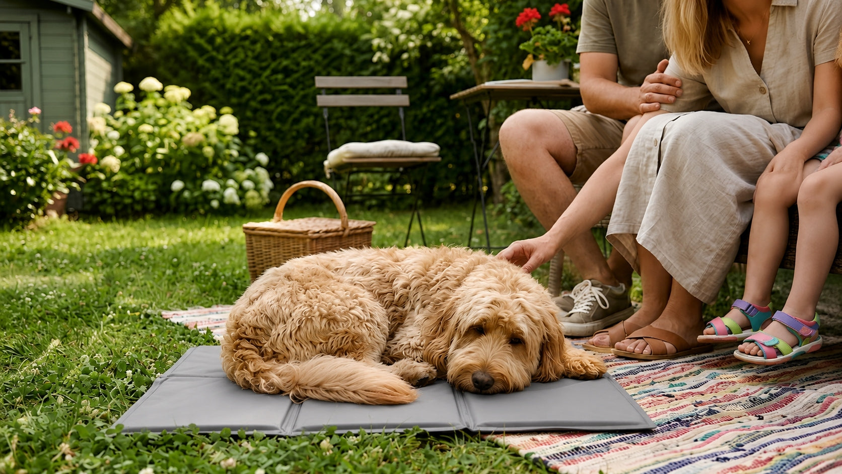 COOLING MAT for cat dog gel bed waterproof premium XL 90x50cm Trade name Żelowa mata chłodząca dla psa premium 50x90 cm