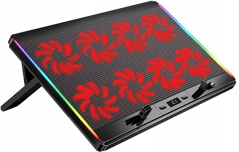 COOLING STAND FOR LAPTOP-A 12-17' 8xVENT LED