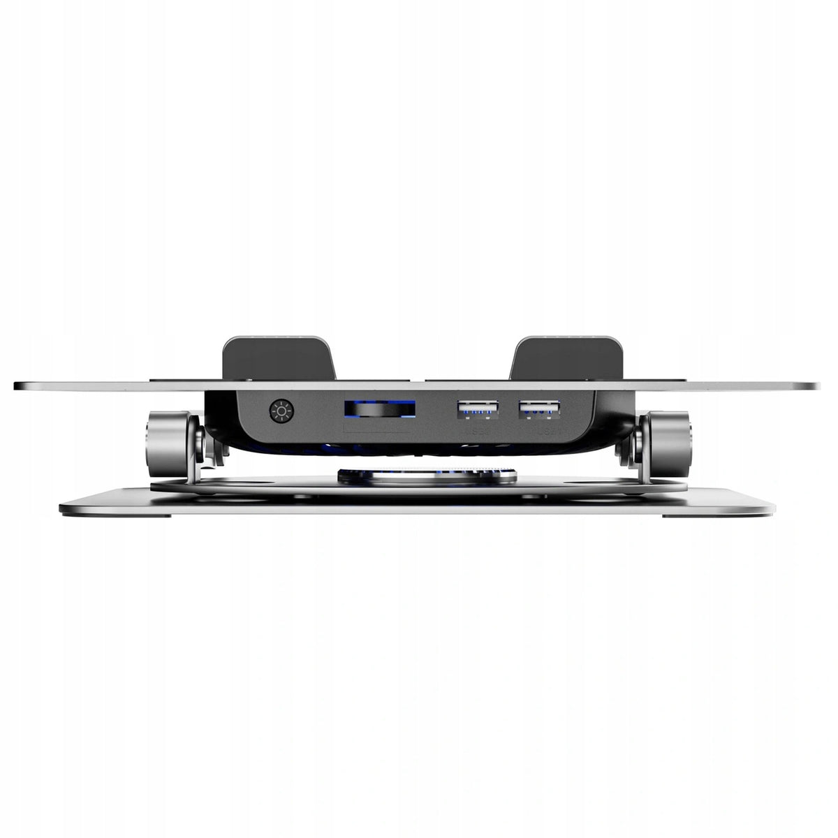 COOLING STAND FOR LAPTOP WITH FAN RGB ROTATION 360 SILVER Manufacturer Wozinsky