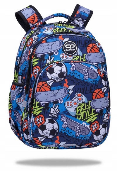 COOLPACK BASE PLUS YOUTH SCHOOL BACKPACK FOR BOY HOBBY Brand CoolPack