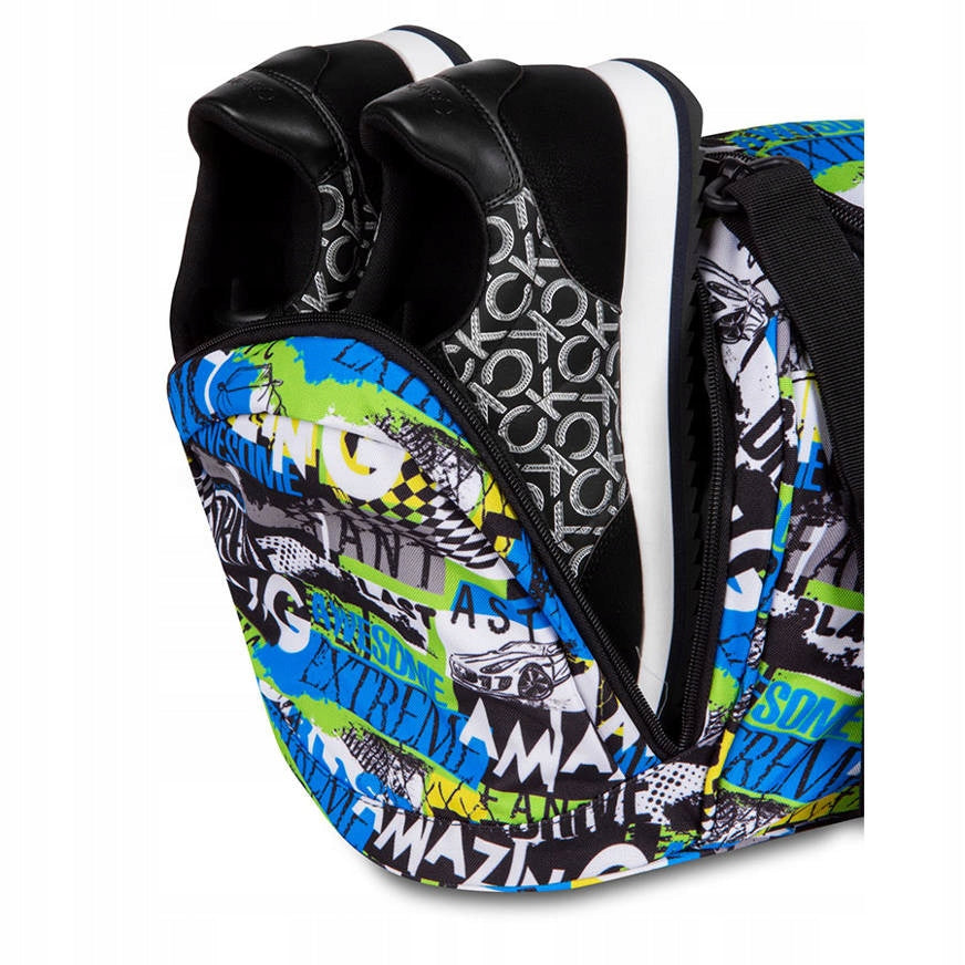 COOLPACK DURABLE FITT CENTER TRAINING SPORTS BAG Color multicolor