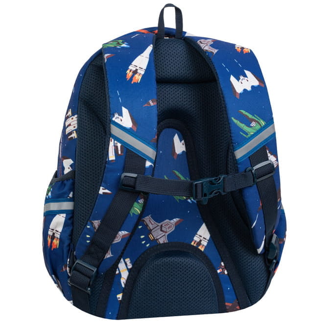 COOLPACK JERRY SCHOOL BACKPACK YOUTH 3-CHAMBER SPACE ADVENTURE Manufacturer code F029764