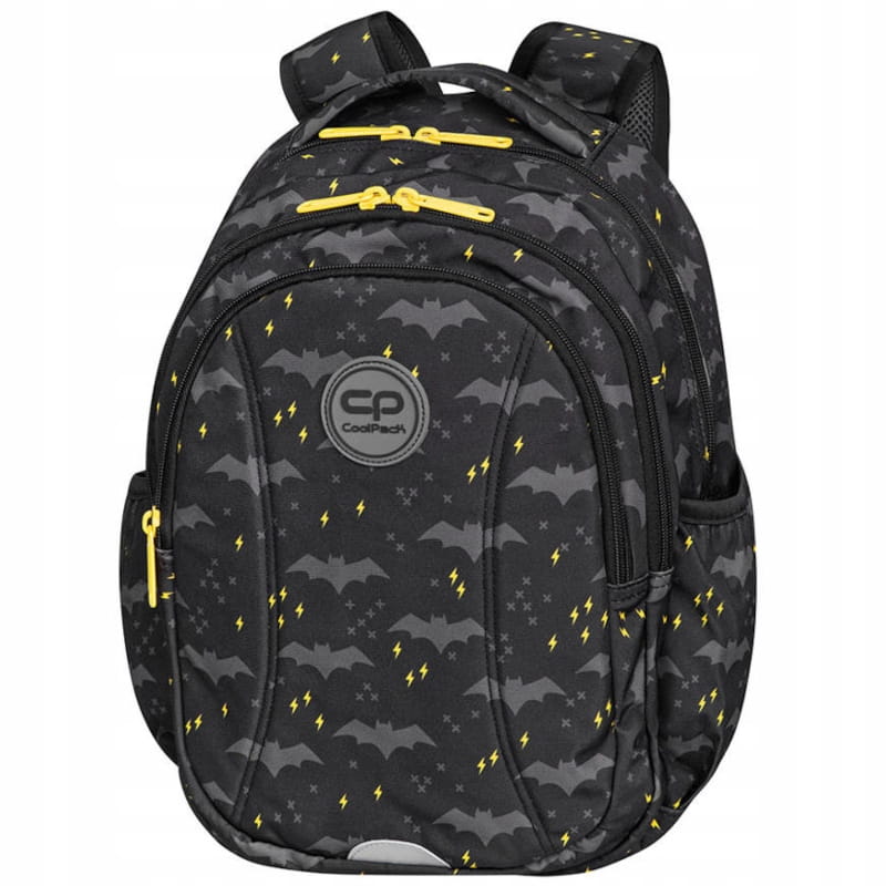 COOLPACK JOY S SCHOOL BACKPACK 3-CHAMBER REFLECTORS DARK NIGHT BLACK 21L Manufacturer code D048331