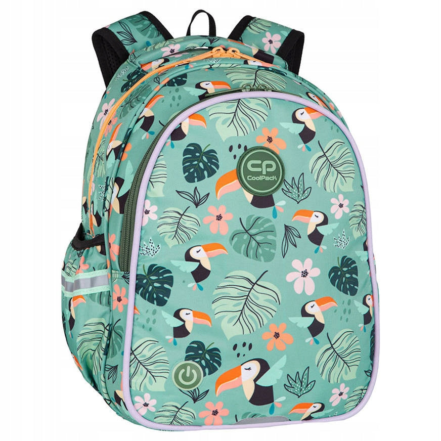 COOLPACK MULTI-CHAMBER TOUCANS BACKPACK HOLDS A4 Manufacturer code F110662