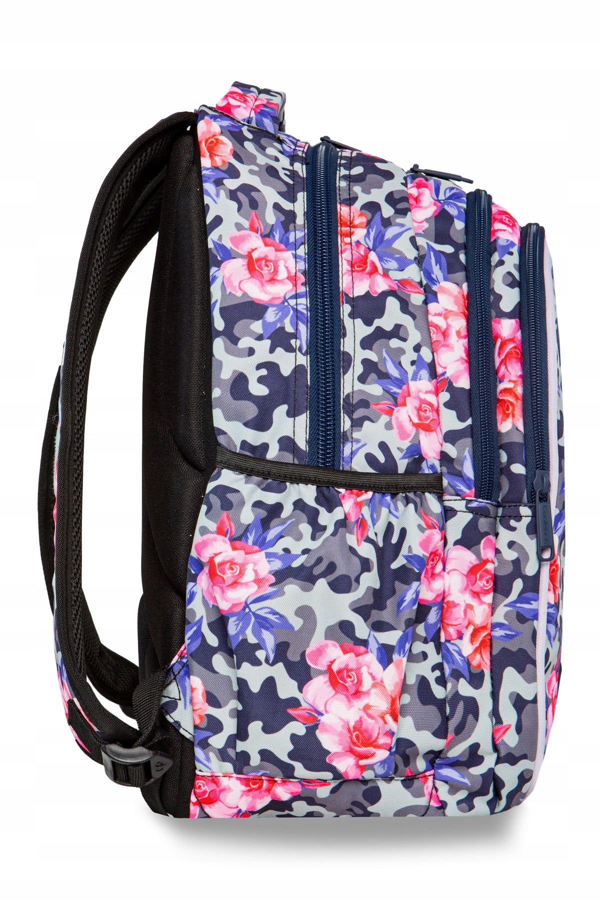 Leuchtender Rucksack COOLPACK JOY LED CAMO ROSES A21209 