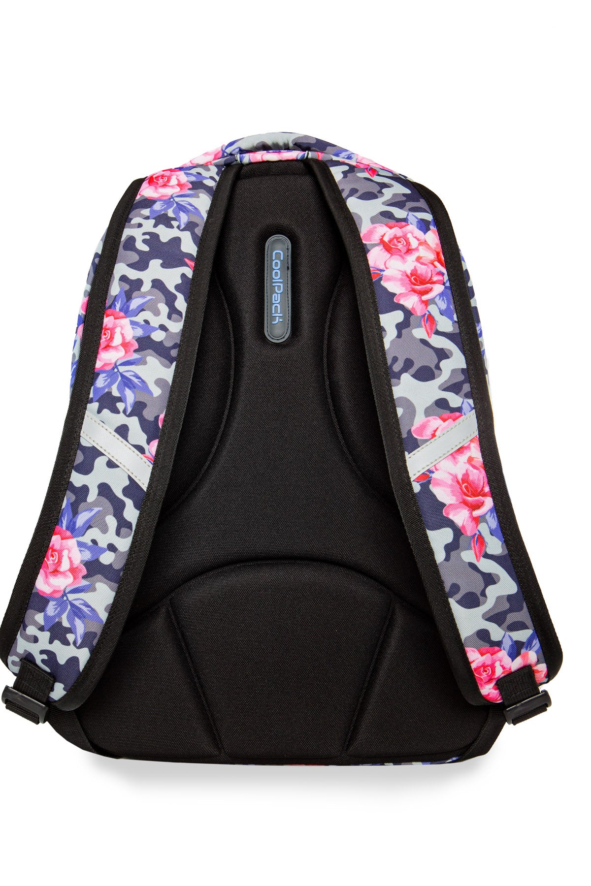 Šviečianti kuprinė COOLPACK JOY LED CAMO ROSES A21209