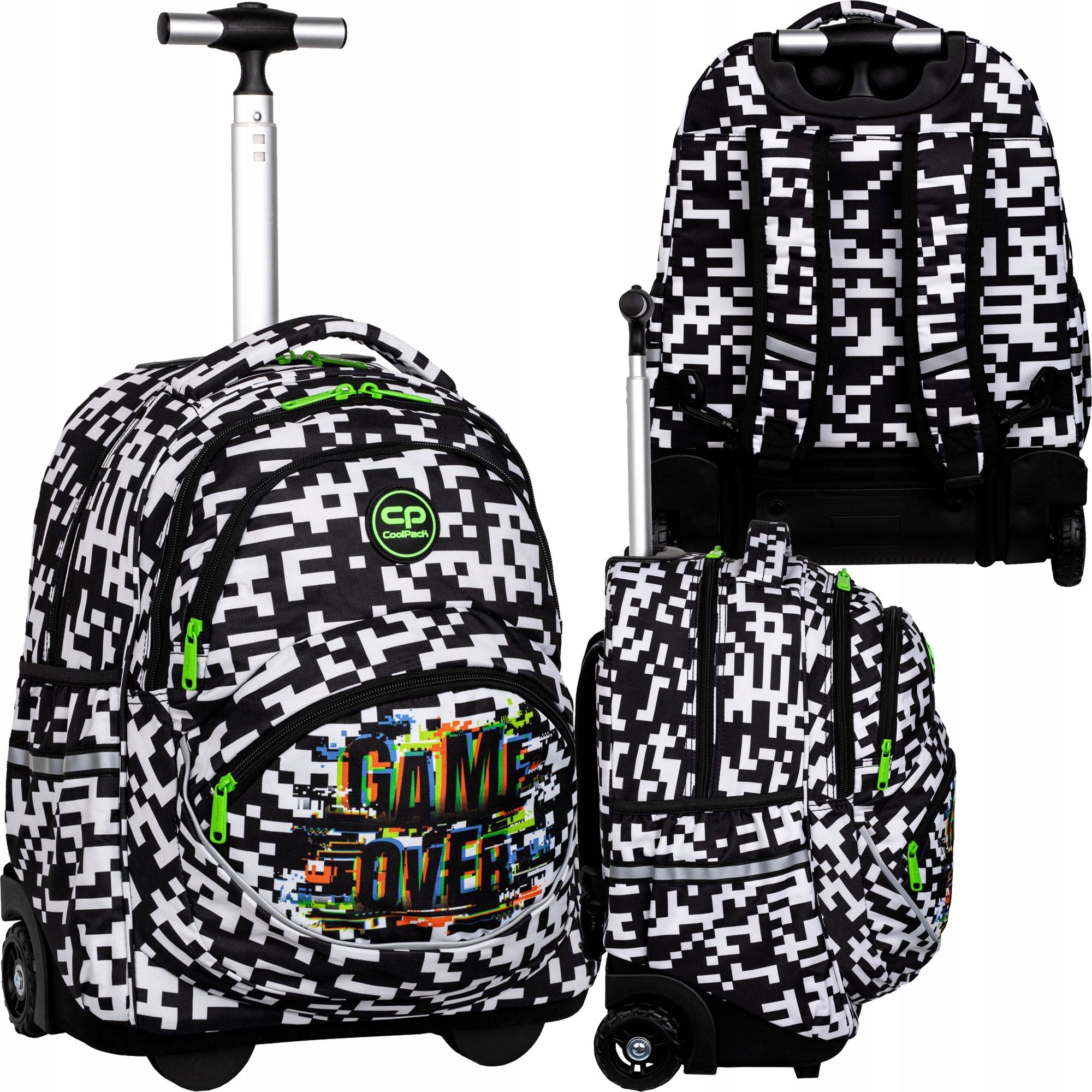 COOLPACK SCHOOL BACKPACK ON WHEELS YOUTH GAM