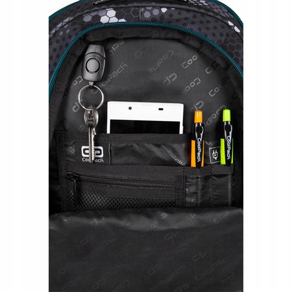 COOLPACK SCHOOL BACKPACK YOUTH FACTOR DARK CLOUDS Packaging status original