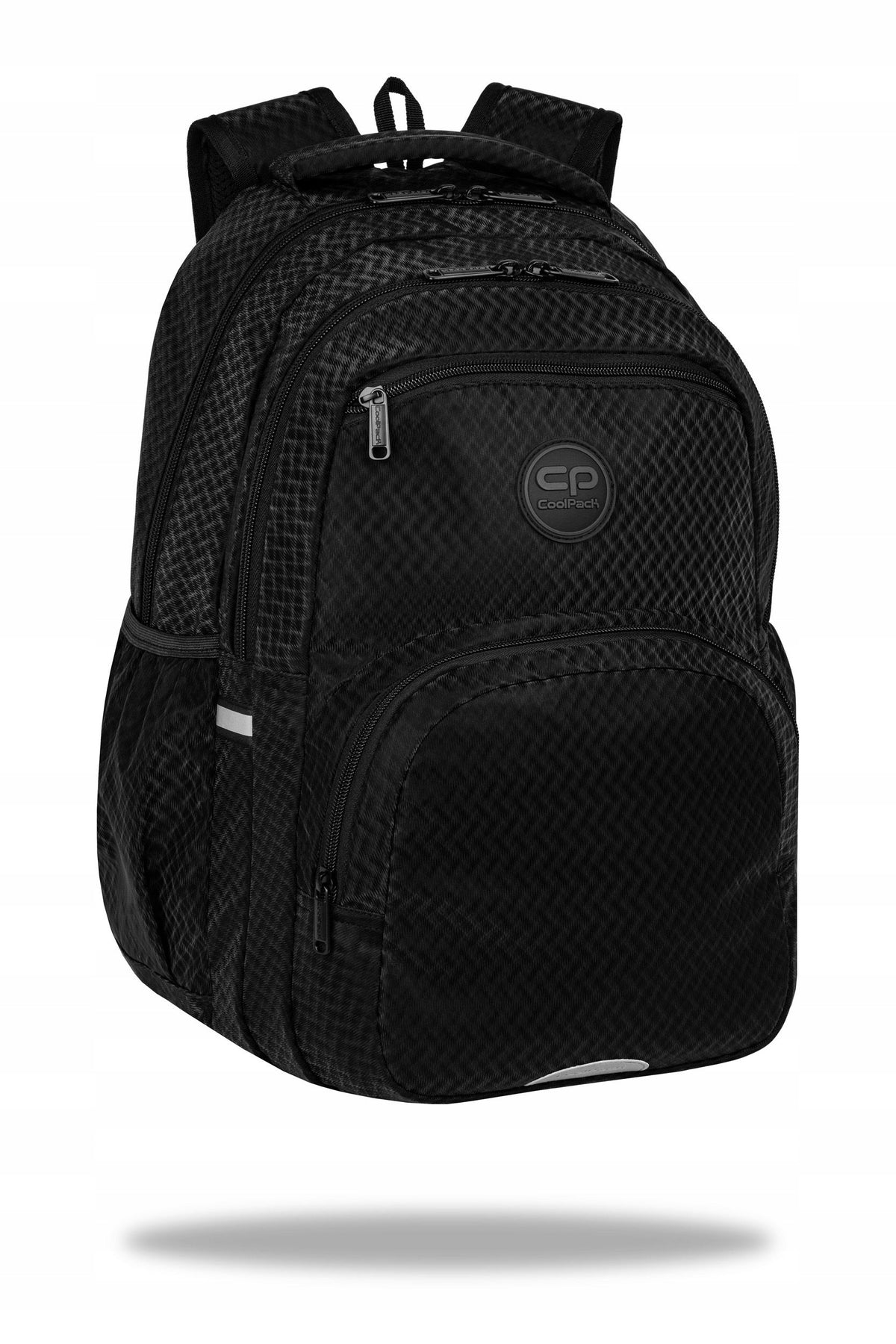 COOLPACK SCHOOL BACKPACK YOUTH PICK TRACE NET black backpack Manufacturer code F099820