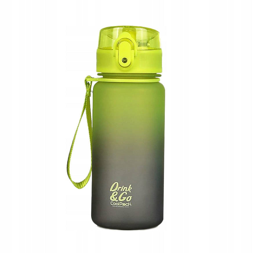 COOLPACK SCHOOL BOTTLE YELLOW BLACK 400 ML Color multicolor